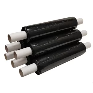 thumbnail image 2 of Triplast Heavy Duty Black Stretch Wrap – 500mm Wide, 25mu Thick For Pallets & Moving 2 of 11